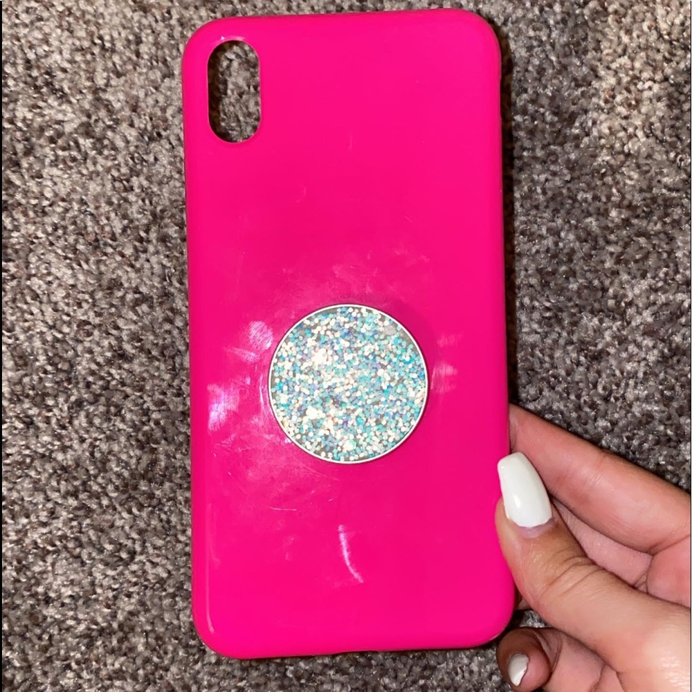 Hot pink “Barbie” case